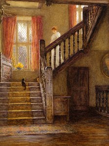 The Staircase, Whittington Court, Gloucestershire