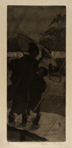 A Rainy Night by Helen Hyde