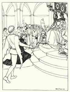 The Youth at the Court of the Fairy Queen by Helen S. Kuck