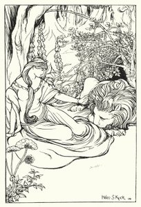 Una and the Lion by Helen S. Kuck