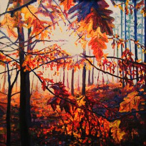 Copper Woods, 2009 by Helen White