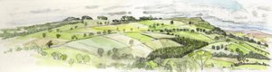 Helton Panorama, 2010 by Helen White
