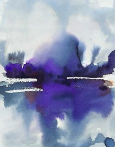 Misty Purple Reflection