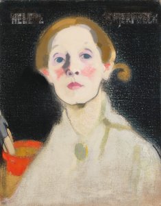 Self-Portrait by Helene Schjerfbeck