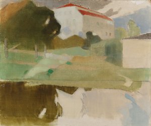 Sjundby Manor by Helene Schjerfbeck
