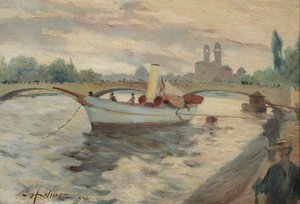 Motif from the Seine by Helmer Osslund