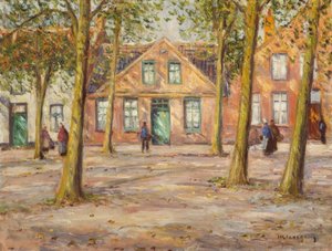 Sunny Autumn Day by Helmuth Liesegang