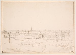 Landscape with View Over Bordeaux
