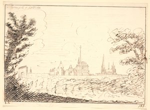 View of Notre-Dame-de-la-Miséricorde, Bordeaux