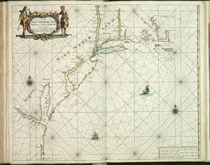 Chart of New Holland, Virginia and New England