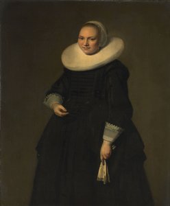 Portrait of a Woman by Hendrick Gerritsz Pot