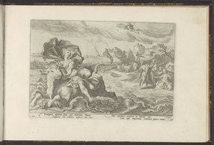 The Abduction of Europa by Hendrick Goltzius (workshop of)