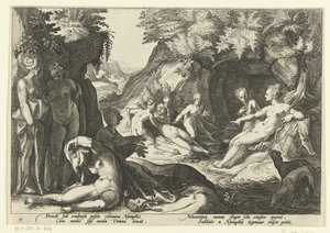 Diana Discovers the Pregnancy of Callisto (series title: Ovid