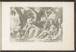 Mercury Playing the Flute for Argus (Ovid