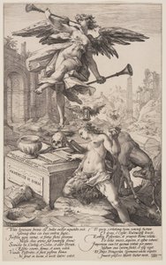 Allegory of Fame and History, from The Roman Heroes