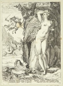 Andromeda Rescued by Perseus by Hendrick Goltzius