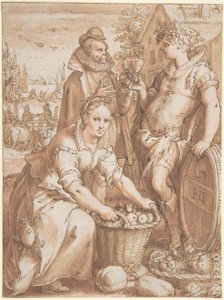 Autumn; Study for an Engraving by Hendrick Goltzius