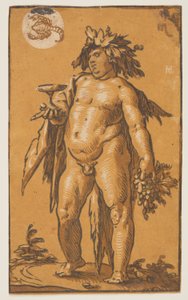 Bacchus by Hendrick Goltzius