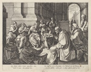 Boaz and the Elders (The Story of Ruth) by Hendrick Goltzius