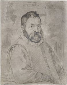 Bust of Federico Zuccari by Hendrick Goltzius