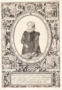 Charlotte of Bourbon by Hendrick Goltzius