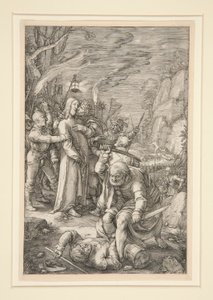 Christ Taken Captive (the Betrayal of Christ), from The Passion, #3 in a Series of 12 Engravings
