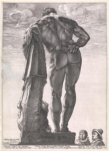 The Farnese Hercules by Hendrick Goltzius