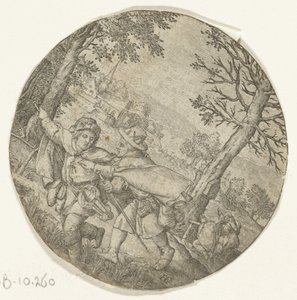 The Blind Leading the Blind by Hendrick Goltzius