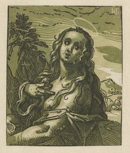 The Penitent Mary Magdalene by Hendrick Goltzius