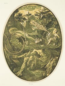 Demogorgon in the Cave of Eternity, from the Series 
