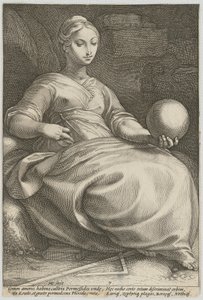 Erato, Sheet 7 from the Series 