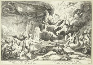 The Fall of Phaeton by Hendrick Goltzius