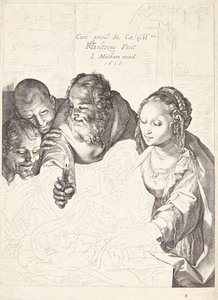 Adoration of the Shepherds by Hendrick Goltzius
