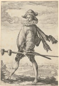 Infantry Captain by Hendrick Goltzius
