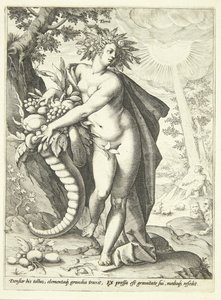 Earth (Terra) by Hendrick Goltzius