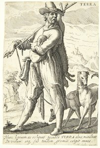 Earth by Hendrick Goltzius