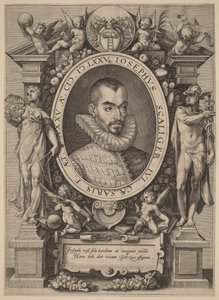 Josephus Justus Scaliger by Hendrick Goltzius