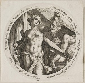 Judith with the Head of Holofernes by Hendrick Goltzius