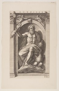 Jupiter, from Eight Pagan Gods by Hendrick Goltzius