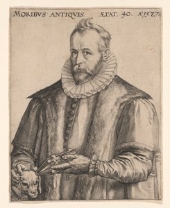 Justus Lipsius by Hendrick Goltzius
