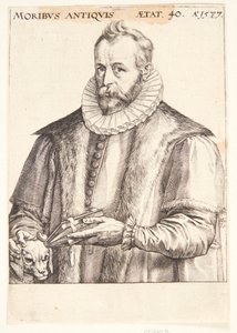 Justus Lipsius by Hendrick Goltzius