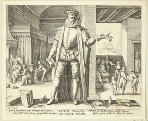 The Doctor as a Human Being by Hendrick Goltzius