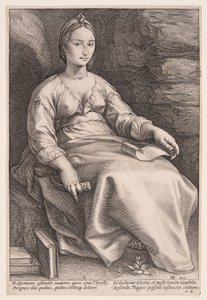 Melpomene, The Muse of Tragedy, from The Nine Muses