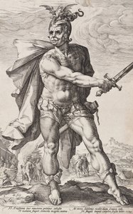 Mucius Scaevola (Roman Heroes, Plate 3)