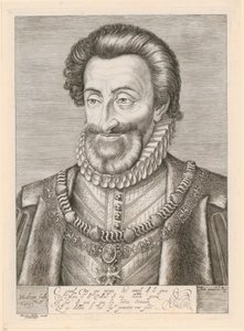 Portrait of Henry IV, King of France by Hendrick Goltzius