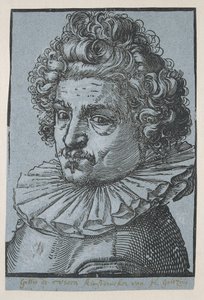 Portrait of Gillis van Breen by Hendrick Goltzius
