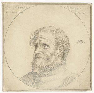 Portrait of Jan Baertsen by Hendrick Goltzius