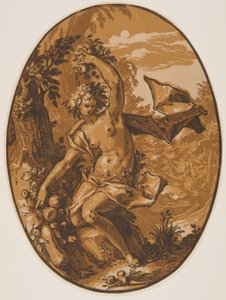 Proserpine, from The Deities by Hendrick Goltzius