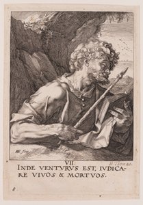 St Thomas, from Christ, the Apostles and St Paul with the Creed
