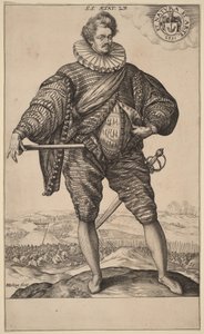 Stanislaw Sobocki (?) by Hendrick Goltzius
